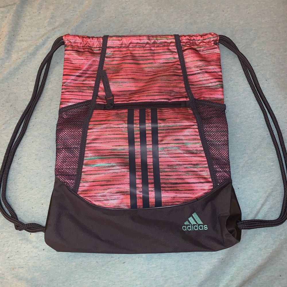 Adidas drawstring bag